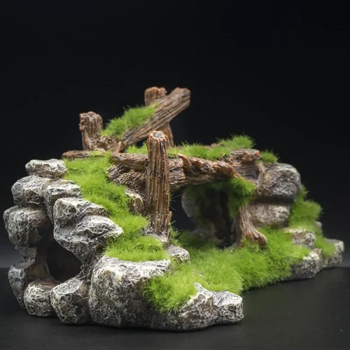 Aquarium Hideaway Ornament Fish Tank Decor